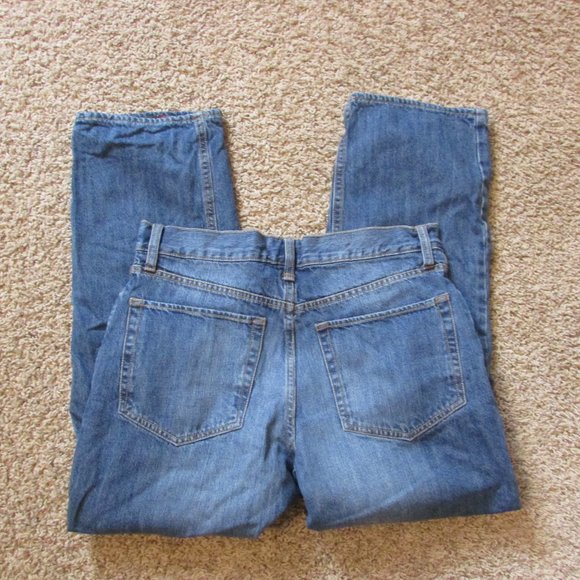 St. John's Bay Jeans St Johns Bay 32x3 Flannel Lined Blue Jeans Zip